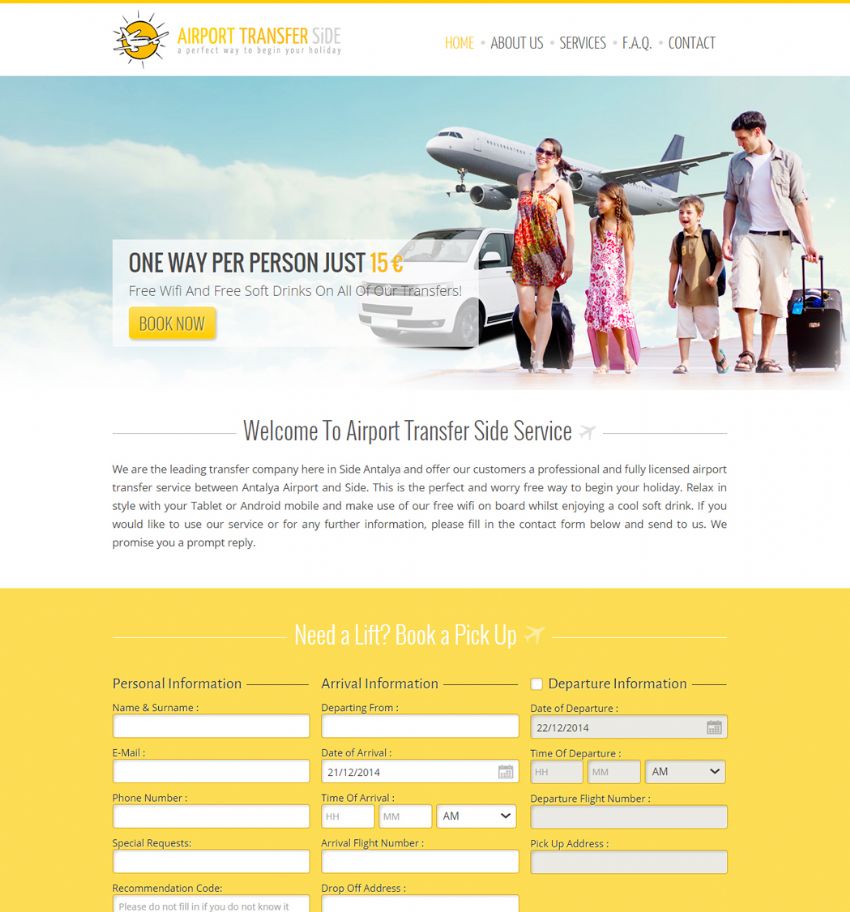 Airport Transfer Side Bizi Tercih Etti