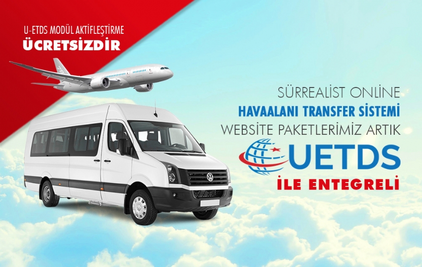 Havaalan� Transfer Sistemlerimiz Art�k U-ETDS �le Entegreli