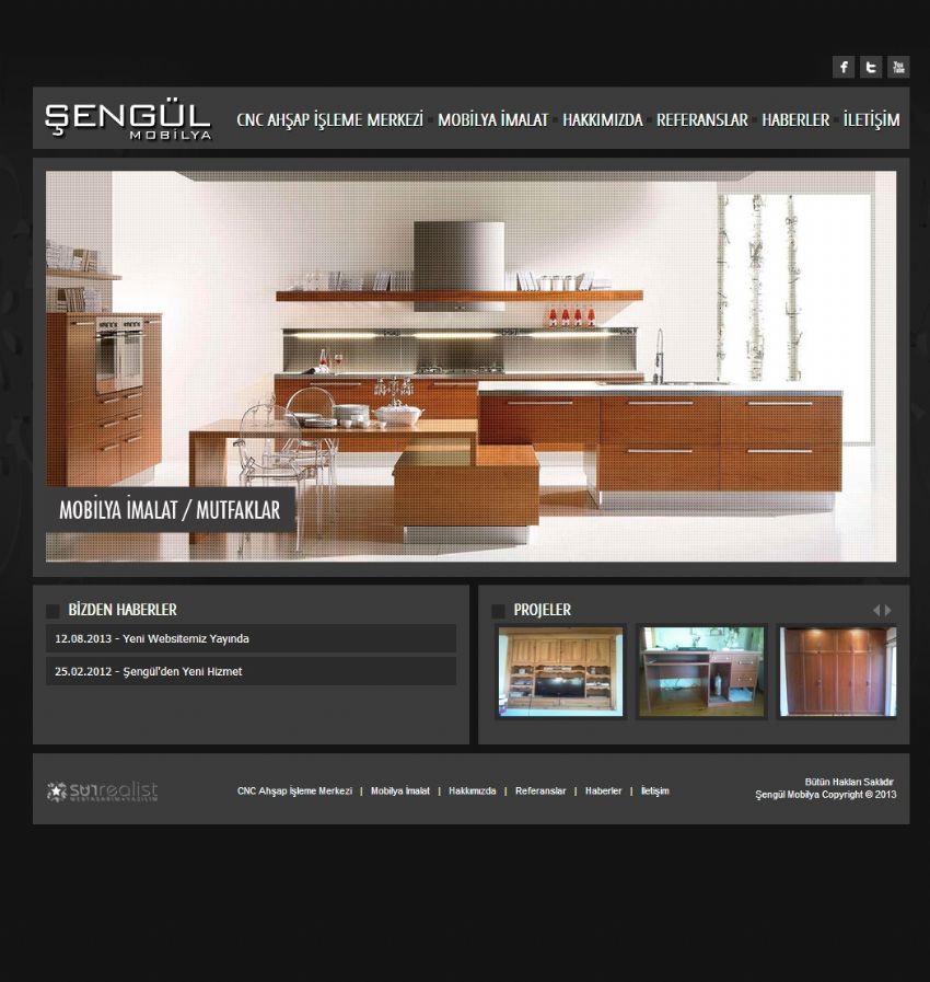 �eng�l Mobilya'n�n Yeni Websitesi Yay�na Girdi