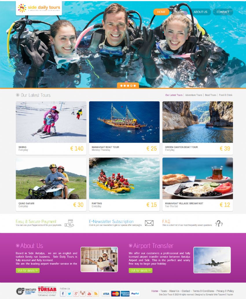 Side Daily Tours Yay�na Girdi
